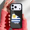 Uruguay National Flag Phone Case for iPhone 17 Air 16e 15 14 13 Pro Max Back Cover for 12 11 Pro Coque
