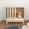 Vidaxl Domek Dla Psa, 70X50X62 Cm, Lite Drewno Sosnowe