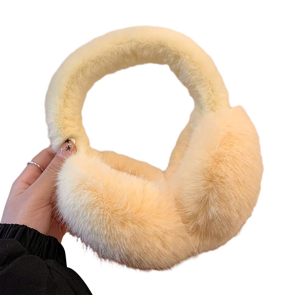 Winter Ear Warmers Faux Furs Adjustable Earmuffs Ear Warm Protector Thicken Plush Earmuff Ear Cover