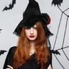 Vampires Halloween Hats Stage Performances Hat Multifunctional Witch Hat Adult Suitable for Youth and Party Enthusiasts