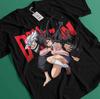 Vintage Horror Anime Liebe Japanisches Shirt Manga Halloween Geschenk T-Shirt Unisex T-Shirt