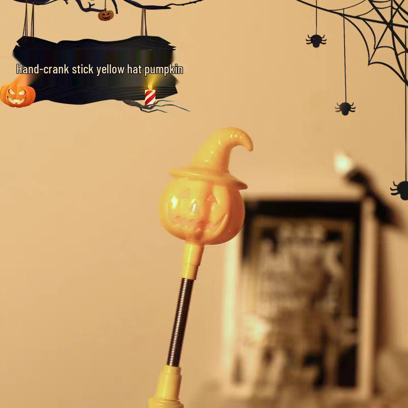 Children's Halloween Pumpkin Glow Stick Ornaments - Photo Props & Small Gifts