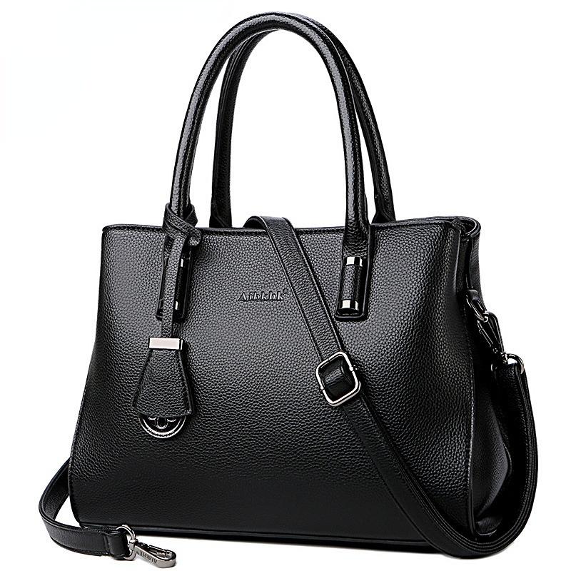 Ladies Handbag Atmospheric Handbag Fashion Middle-aged Mother Bag Large-capacity Crossbody Bag Single Shoulder Bag