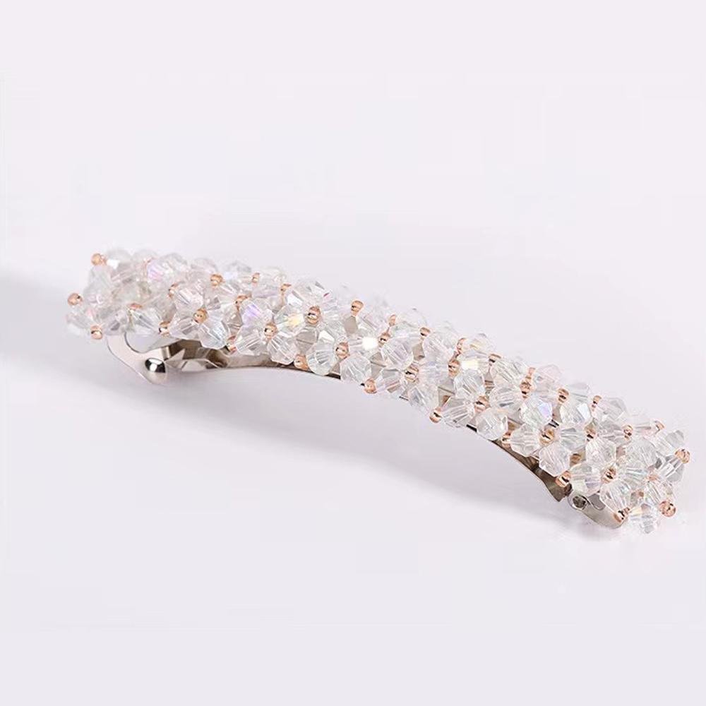 Kristall handgefertigte Haarschmuck elegante Haarnadeln Haarklammern Strass Haarspangen Haarspangen für Frauen Mädchen Haarschmuck
