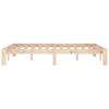 Solid Wood Bed 120 X 190 Cm