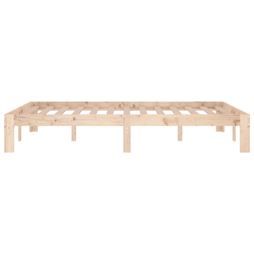Solid Wood Bed 120 X 190 Cm