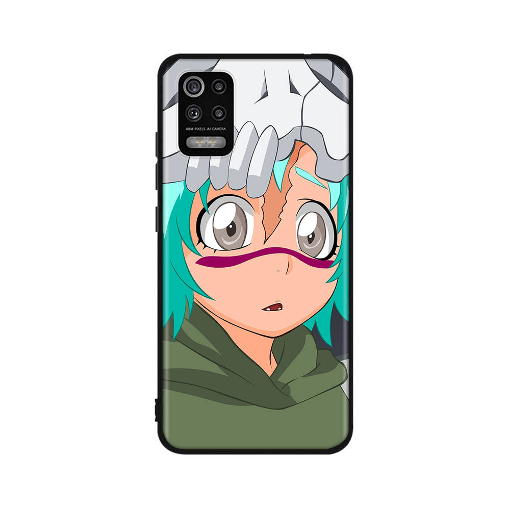 

Чехол DT31 Bleach Anime для Xiaomi Poco X6 X4 M5 M6 F5 F6 C65 C55 C50 C51 C40 Redmi Note 7 8 14C A3X 13C 12C 11 10A 9C Pro, черный, мягкий чехол Xiaomi Mi 10 арлекин