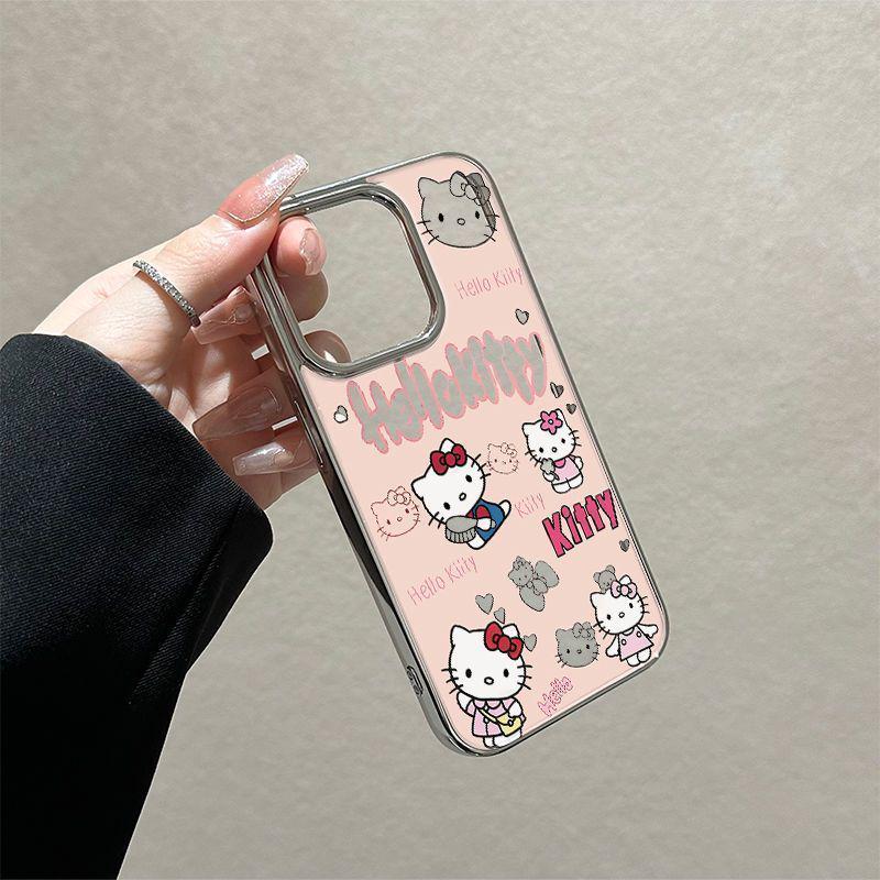 

Electroplated Silver Frame for Apple 17 Pro Max/16/15/14/13 Pro iPhone XS Max