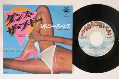 7inch Record SIDNEY BARNES  Get On Up And Dance To The Boogie  CM204 PARACHUTE 1979 Japan SoulFunk Used