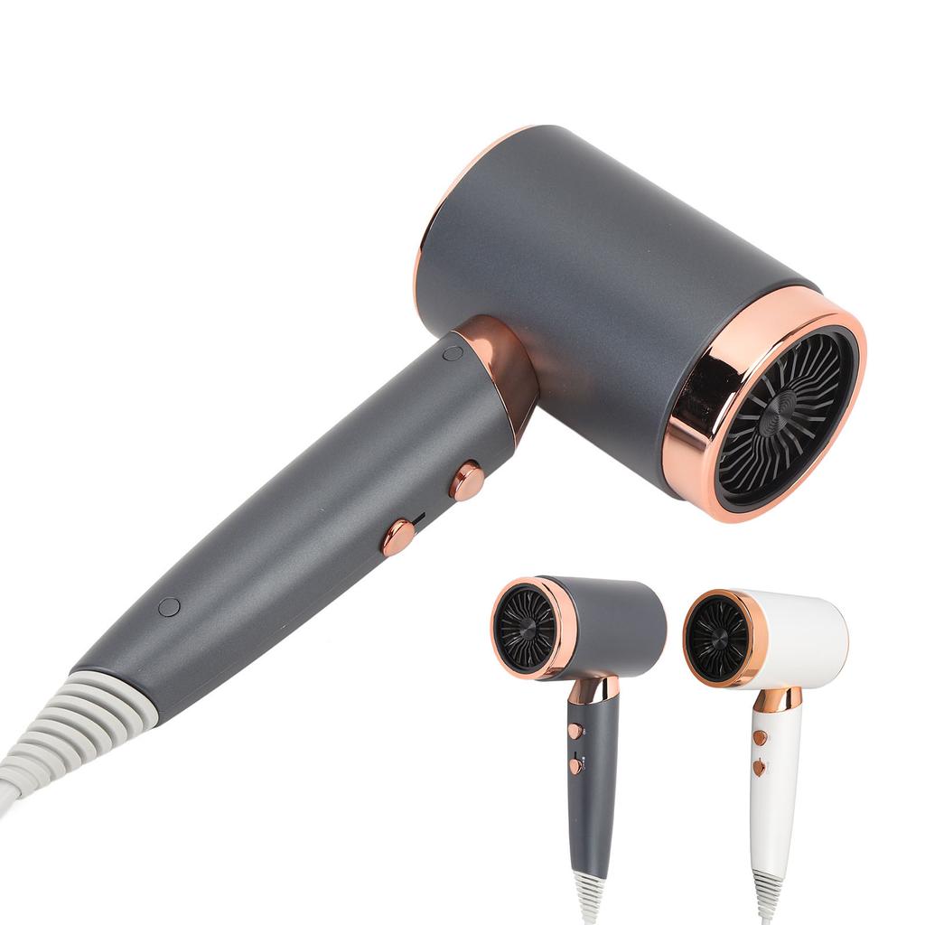 Negative Ion Hair Dryer 1400W 20000RPM High Speed Temperature Control Sensor Professional Low Noise