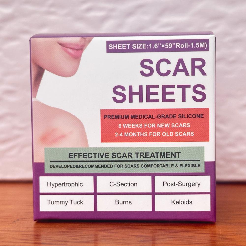 Cross-Border Silicone Gel Scar Care Patch - Meipi Waterproof Thickened Roll.
