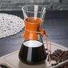 600ml / 20 oz Pour Over Coffee Maker Borosilicate Glass Carfae Manual Coffee Hand Dripper Clear