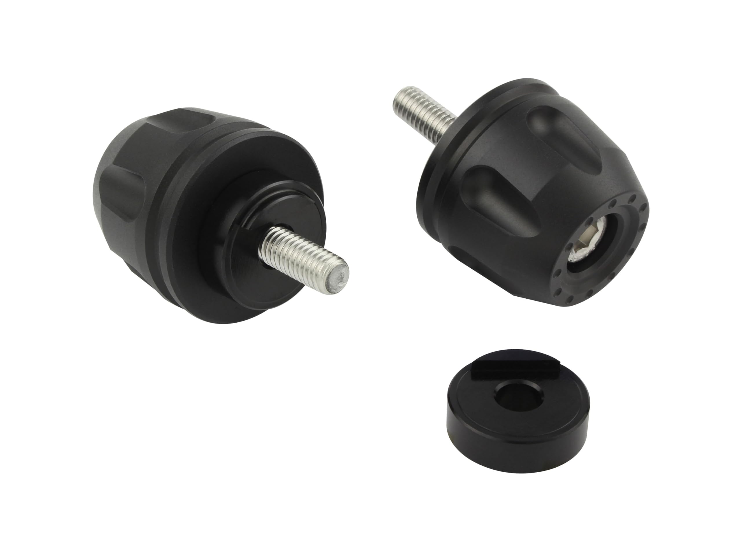 

POSH FAITH Motorcycle Supplies Handlebar End Revolver End Yamaha Genuine Handle M6 Type YZF-R25 | MT-25 Other Matte Black 032199-26 чёрный