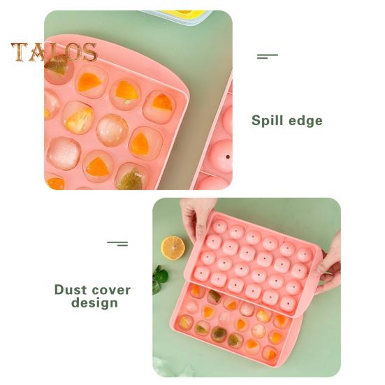 Ice Ball Mold Top Drain Hole DIY BPA Free Convenient Smooth Surface Ice Ball Mold Bar Accessory