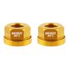 2pcs Aluminum Zinc Zinc Alloy Rear Axle Screw High Strength Bike Accessories Bicycle Hub Nut  Rear Axle