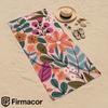 Pink Vintage Floral Leaf Tile Soft Portable Travel Towel Unisex Ultra Lightweight Microfiber Sand Free Quick Dry Beach Towel