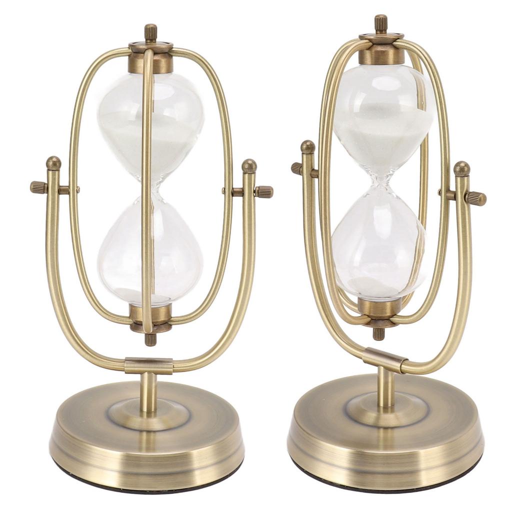 Vintage Haushalts-Sanduhr Ornament Exquisites Handgeschmiedet Handgefertigte Sanduhr Sanduhr Timer