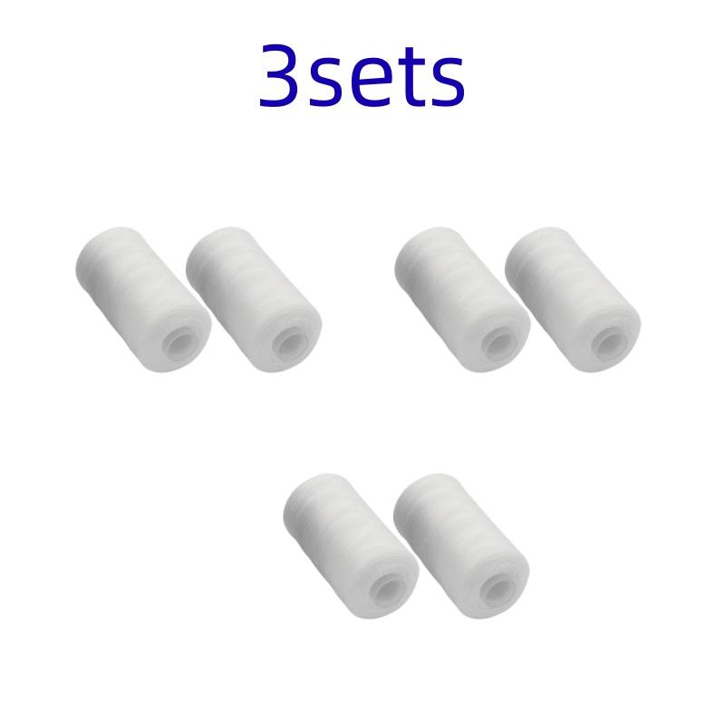 500M Sewing Thread Polyester Thread Set Strong And Durable Black White Sewing Threads For Hand Machines