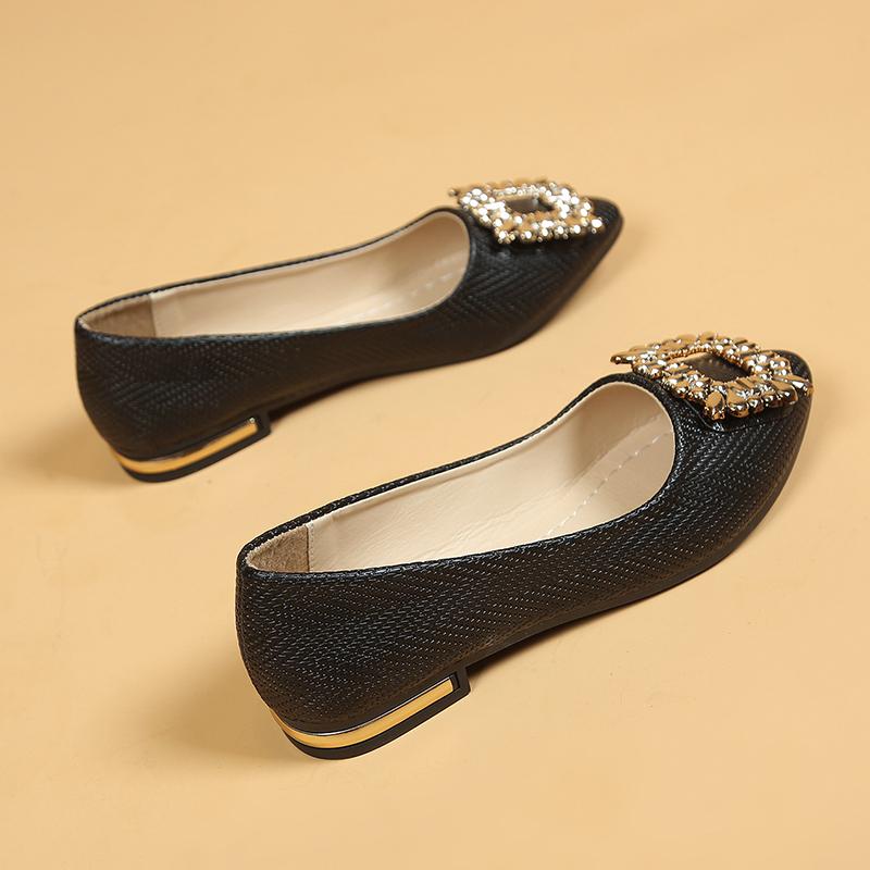 Fashion New Non-slip Hot Sell Women's Walking Shoes Spring/autumn Pointed Toe Shallow Mouth Sexy Comfortable Casual Work Shoes