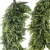 Artificial Simulation, Soft Rubber, Cedar, Cypress Leaf, Vine, Christmas Home Decoration, Pine Needle, Vine, Green Plant