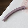 Frosted Banana Clip Women's High-end Seamless Versatile Hair Clip Fashion Simple Hair Accessories