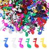 1 Pack 15g Musical Note Confetti Colorful Confetti Decoration Romantic Atmosphere For Music Party Birthday Wedding 1 X 0.5 Cm