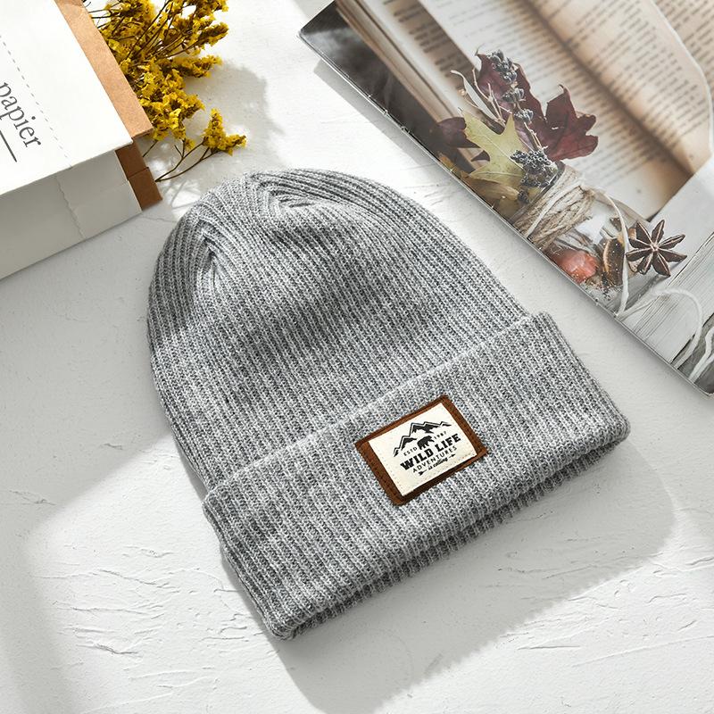 Унисекс вязаная шерстяная шапка-бини Skullies для мужчин и женщин — фото 8