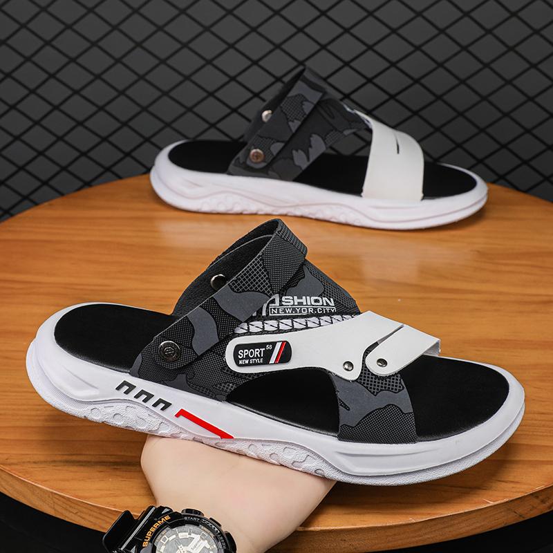 Men's Sandals 2024 Brand Designer Shoes Outdoor Beach Slippers for Men Casual Shoes High Quality Non Slip Loafers Man Slippers