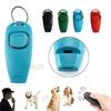 Multifunktions-Clicker & Pfeife 2 in 1 für Haustiere Hundetrainer Clicker mit Schlüsselring Haustier Welpen Trainer Hundepfeife & Clicker Haustierbedarf
