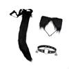 And Tail Set Ear Headband for Party Performance Fancy Dress