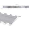 Dual Scale Stainless Steel Guitar Neck Notched Straight Edge Luthiers Tool Measurement