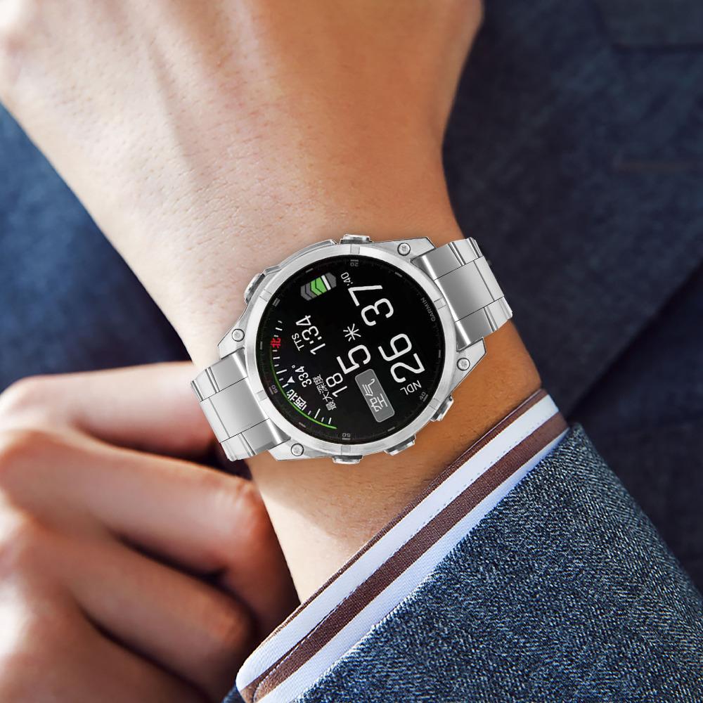 22mm 26mm Titanium Strap for Garmin Watch Fenix 8 Pro 51mm AMOLED MicroLED Instinct 3 50mm Enduro 3 Quatix 8 47mm Luxury Band