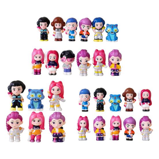 Anime Quetschspielzeug Langsam aufsteigende Figur Weiches Fidget Toy mit süßem Charakterdesign Tragbares Stressabbau-Entspannungs-Gadget für Fans Sammler