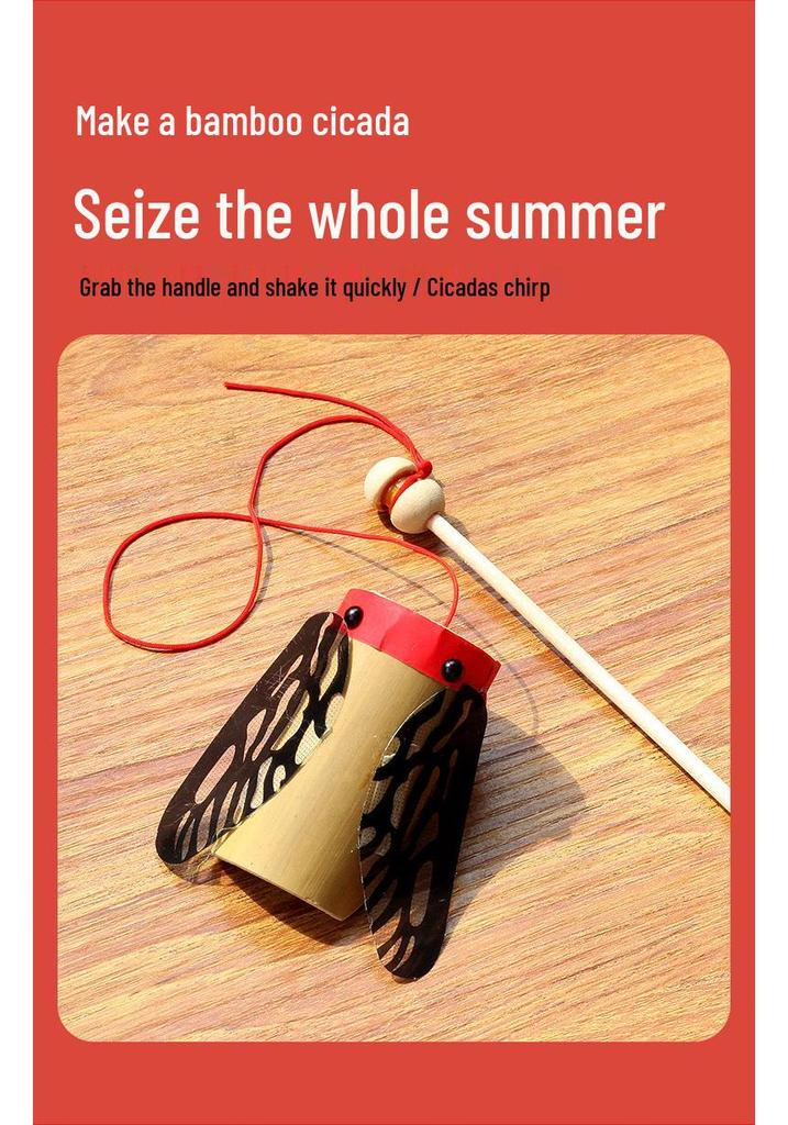 Handmade DIY Traditional Culture Toy Gift Box for Kindergarten Activities and Festivals
