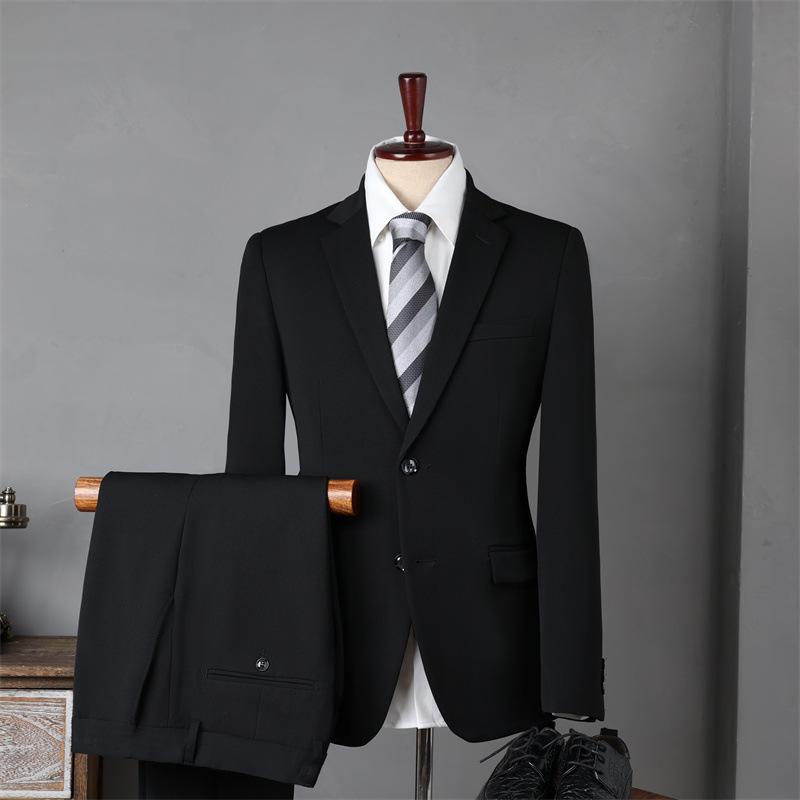 Men's Business & Formal Suit Set - Ideal for Weddings and Professional Events