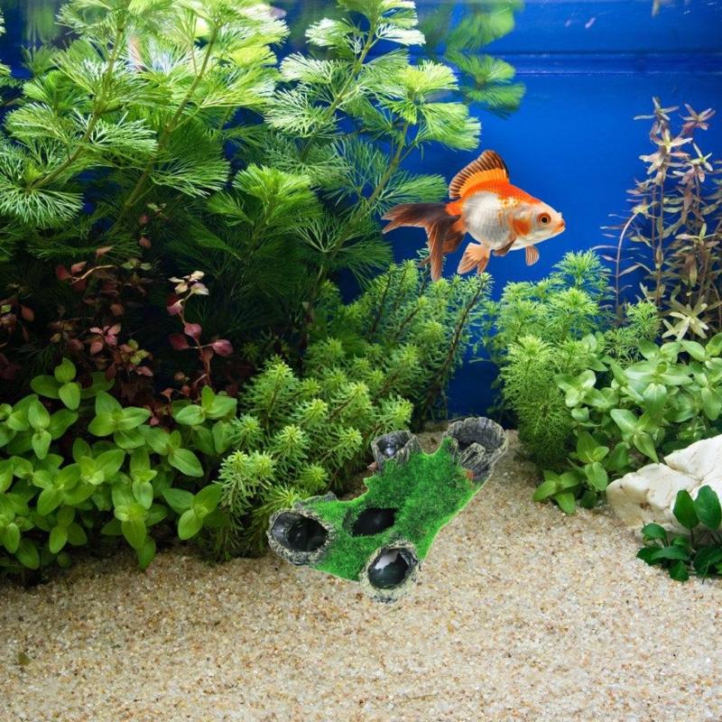 Aquariums Decorations Tree Stump Landscaping Figurine Fishtanks Landscape Hideouts Sculpture Succulents Plant Ornament