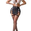 New sex underwear suspender short skirt sex suit women
