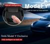Suitable for Tesla Model Y Intelligent Induction Car Trash Can Rechargeable ABS Storage Box for Vehicle Interior Organization
