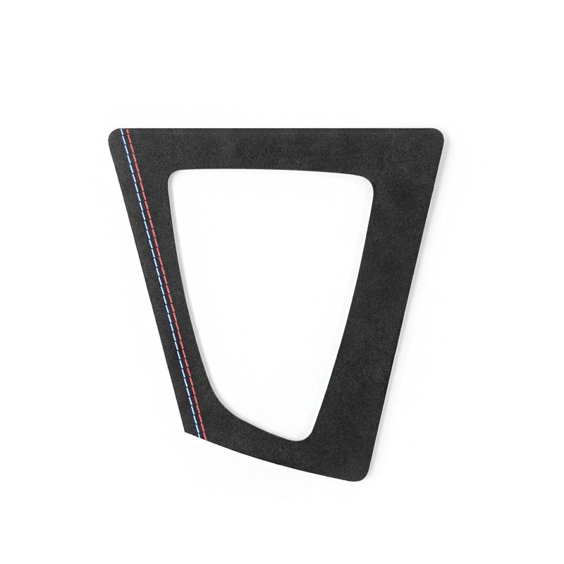 For BMW F30 F34 F32 F33 F36 3 4 Serie GT Made of Alcantara Center Console Gear Shifter Panel Trim Sticker Car Interior Accessory
