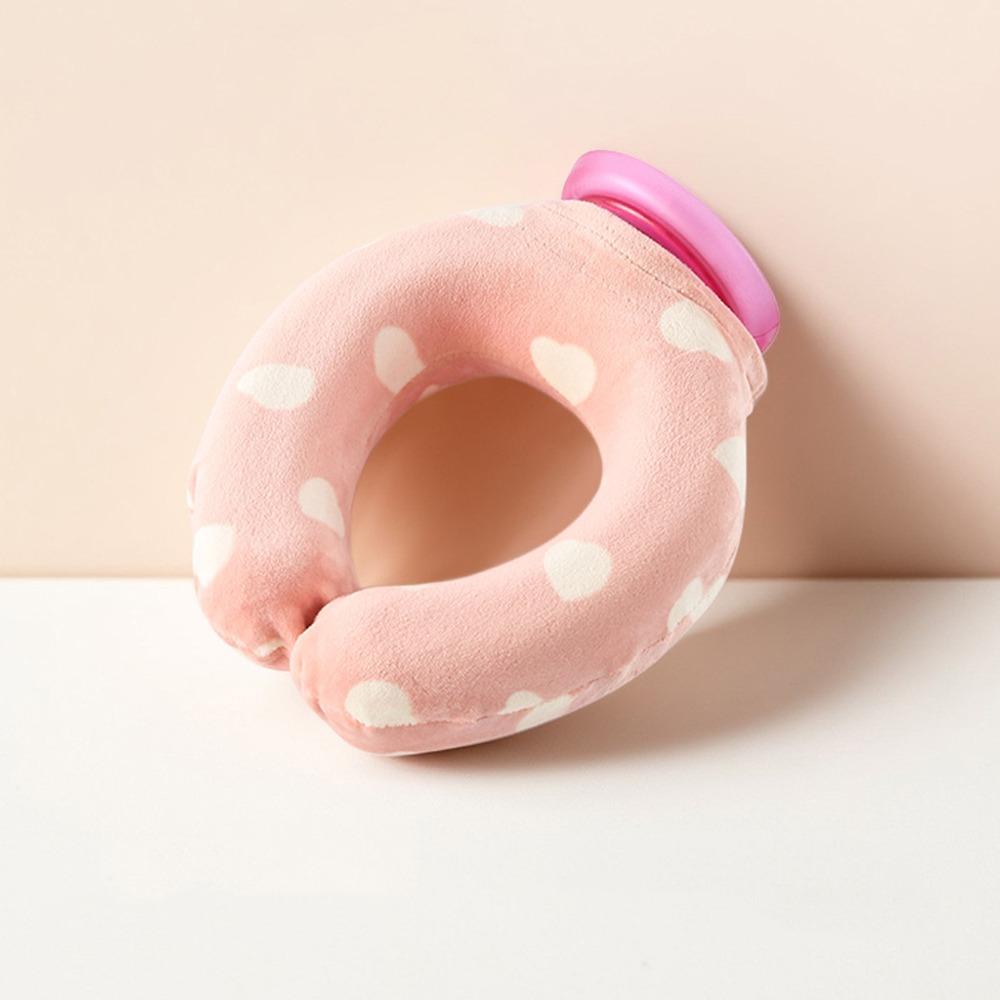 Portable Icy Cooling Neck Bag Knitted Cover Hot-water Bag Neck Support Neck Protector  Cycling