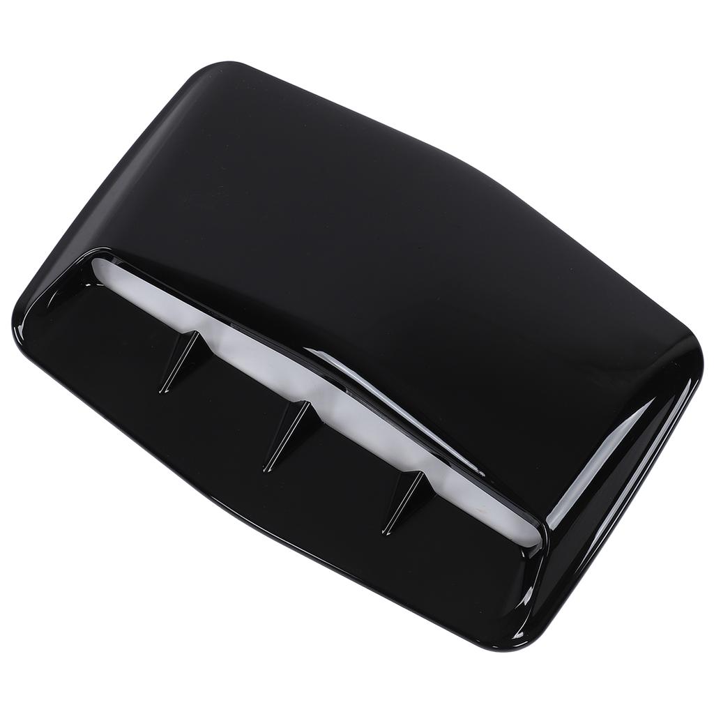 Car Hood Scoop Cowl ABS Vent Decorative Cover with Tape for Automotive Modification