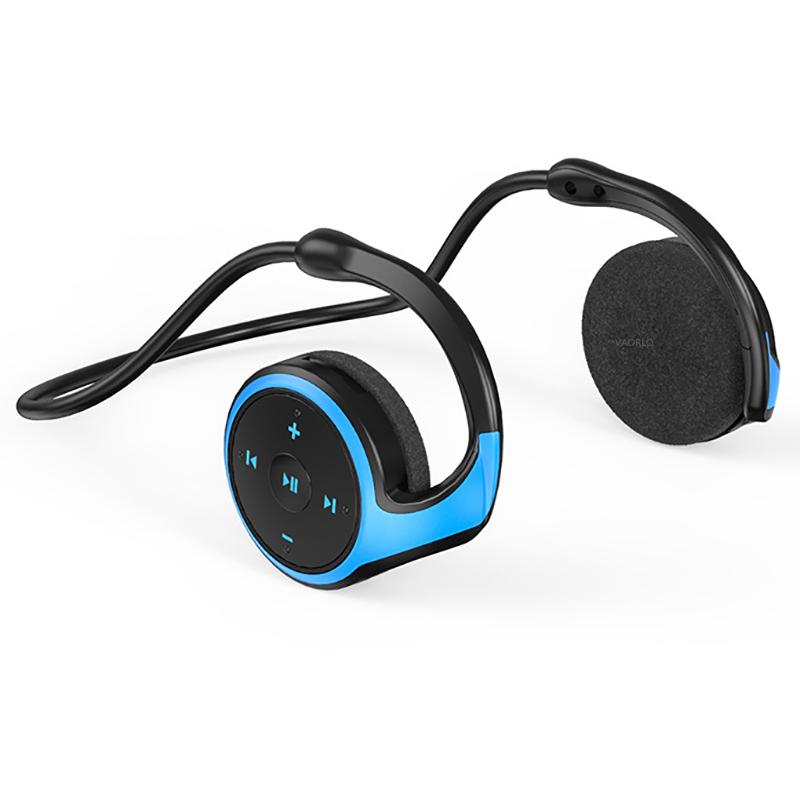 

Спортивные мини беспроводные наушники мини складные Bluetooth наушники 8D объемный тяжелый бас с HD микрофоном поддержка FM TF режим для iPhone Xiaomi Huawei синий