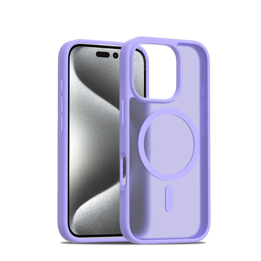 Applicable To Apple's New IPhone17promax Mobile Phone Case Two In One Magnetic Matte Full Package Anti Fall Protection Case