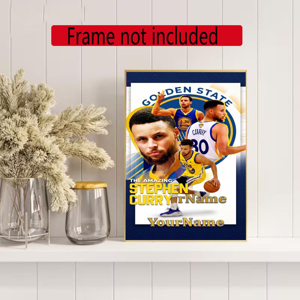 Curry Customize Text Diamond Painting Round Diamond Mosaic Suitable For Beginners Diamond Painting Rhinestones Gift Frameless