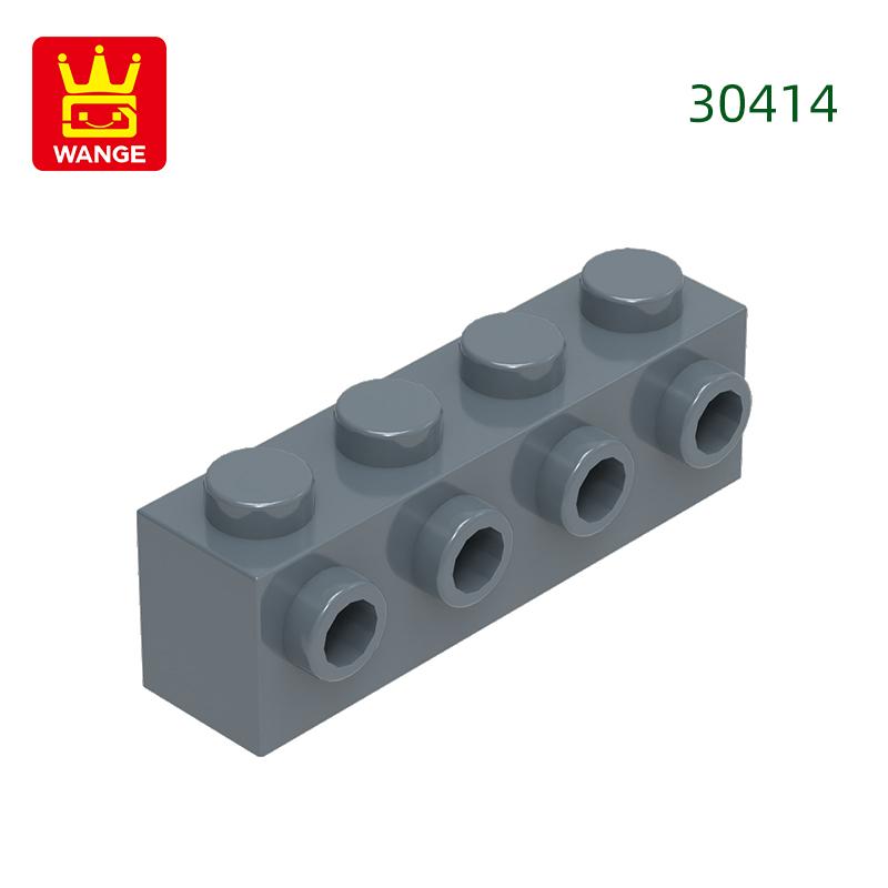 Non-Toxic 63Pcs/Lot 30414 Modified 1X4 With Studson Side Block Moc Color Accessories Compatible With Brick Diy Children Toy Assembly