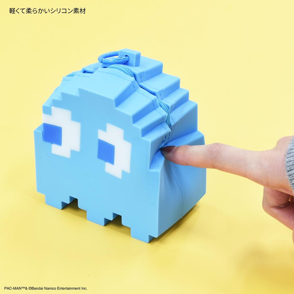Gourmandise Pac-Man Silicone Figure Pouch Ink BPM-03B