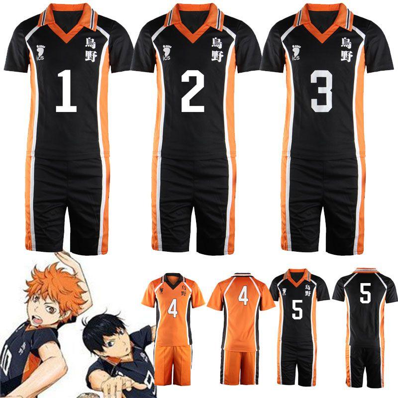 Karasuno Haikyuu High School Uniform Sportswear Suit Jersey Costumes Cosplay