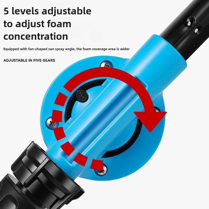 Foam Cannon for Hose Garden Foaming Sprayer 1L Handheld Pressurized Soap Foam Cannon Garden Hose Washer Accessories for Men