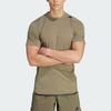 Adidas Designed For Pro Series Strength Logo Graphic Tee Men Tops Olive-Green IL1457