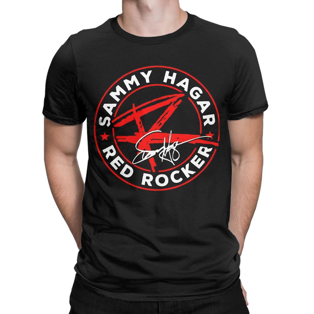 Sammyss Hagar Rocker Novelty Graphic 100 Cotton Tshirt Van Halen Tees Tops For Unisex